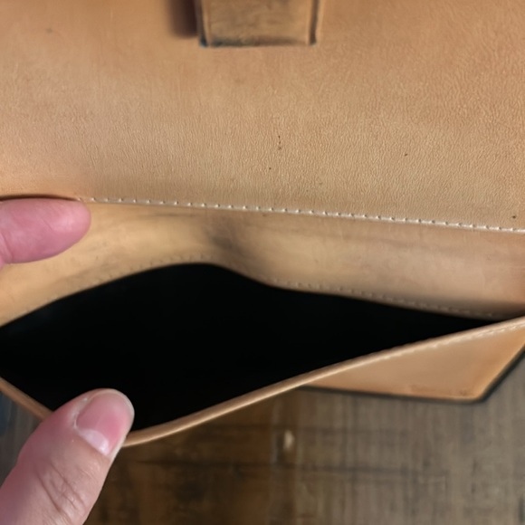 Coach checkbook (black) cover pre-owned - Picture 4 of 5